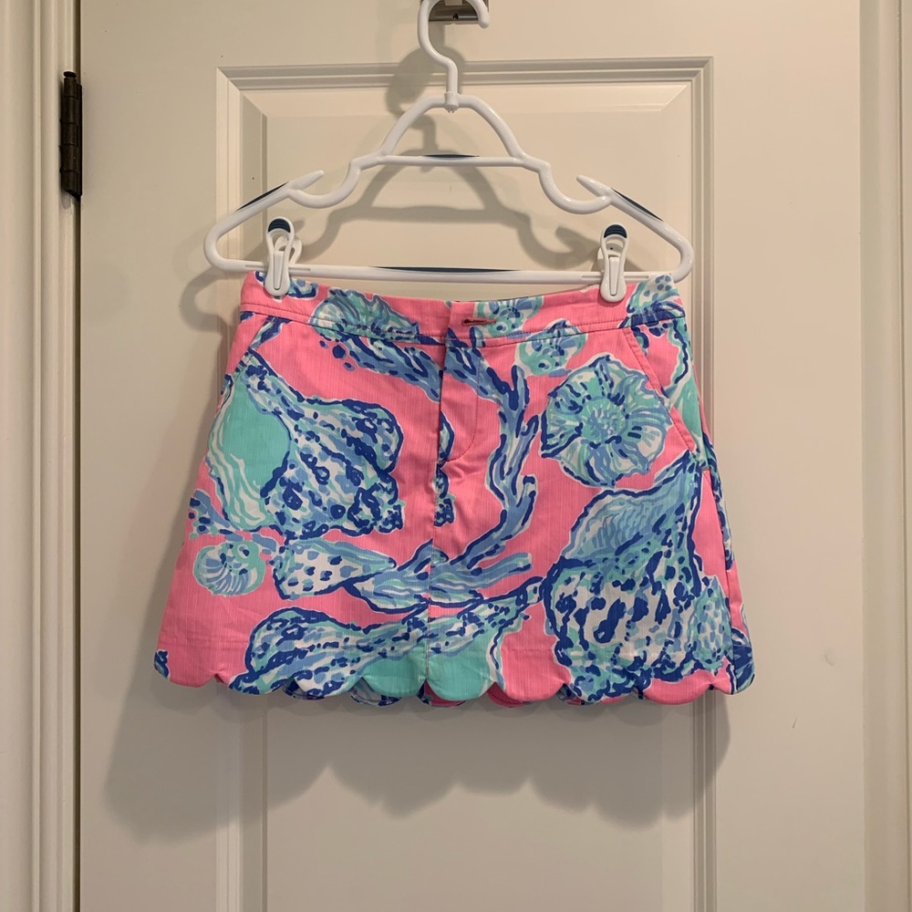 Lily Pulitzer printed mini skirt